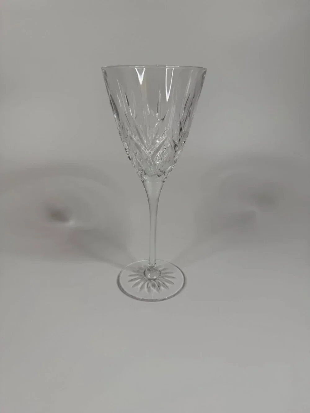 Vintage Princess House Royal Highlights Lead Crystal Wine Glass, 7.5